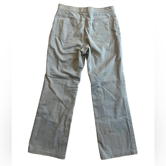 l.l.bean Lined pull on outdoor hiking khaki  pants winter casual warm size 6 - Picture 9 of 10